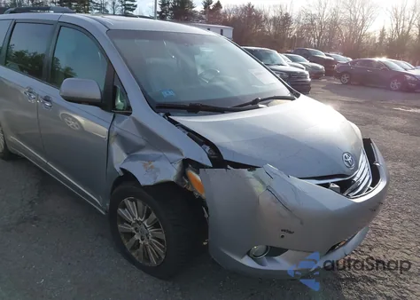 2011 Toyota Sienna Limited from USA, damaged, VIN 5TDDK3DC6BS016088